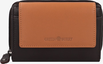 Portamonete 'Nappa' di GREENBURRY in marrone: frontale