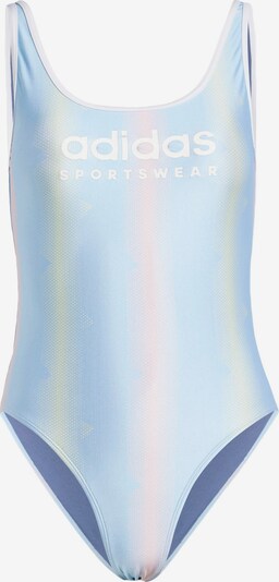 ADIDAS SPORTSWEAR Sportbadeanzug 'Tiro' in hellblau / altrosa / weiß, Produktansicht
