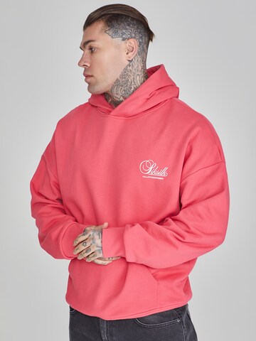 SikSilk Sweatshirt in Pink: predná strana