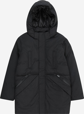 TOM TAILOR Winterjacke 'Arctic' in Schwarz: predná strana