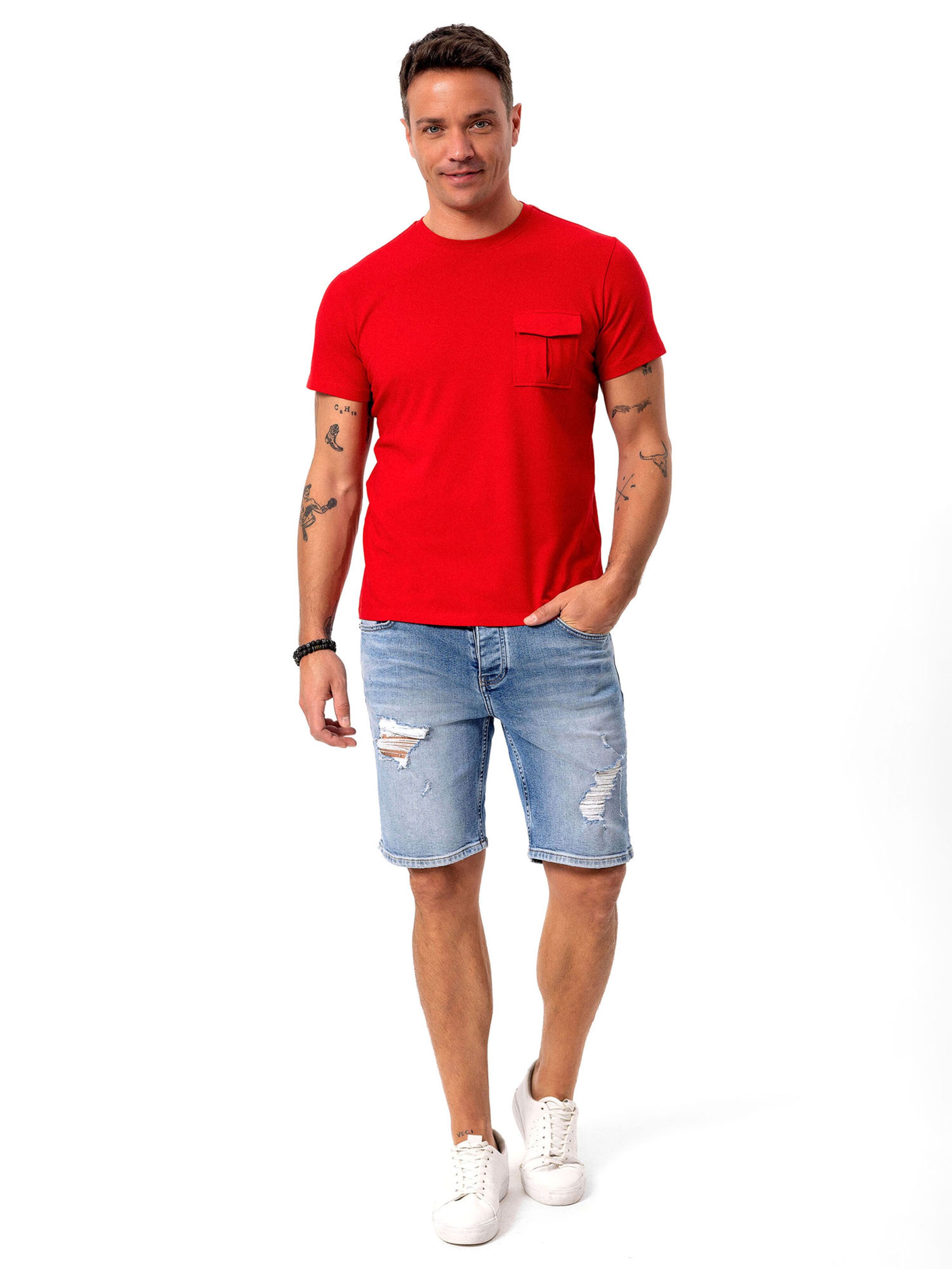 Maglietta di Anou Anou in rosso