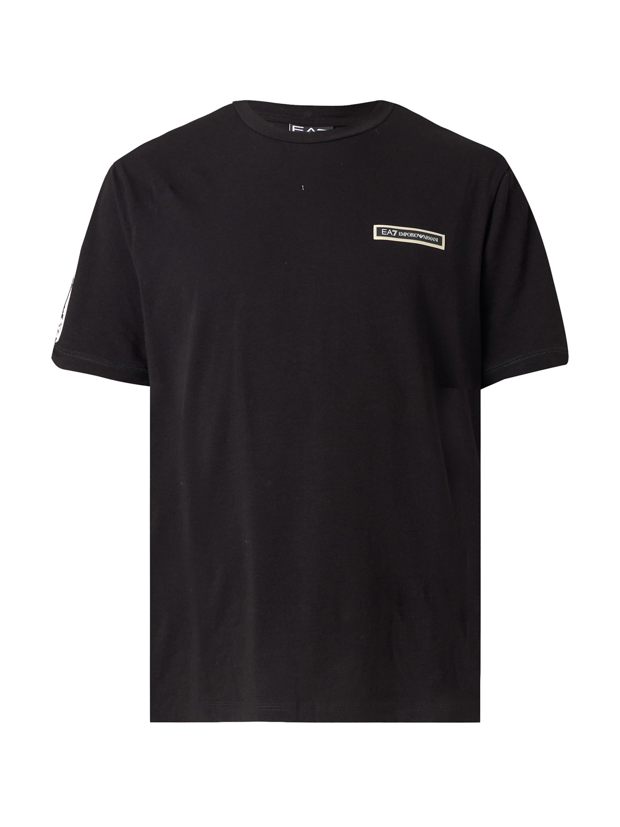 EA7 Emporio Armani Shirt in Zwart: voorkant