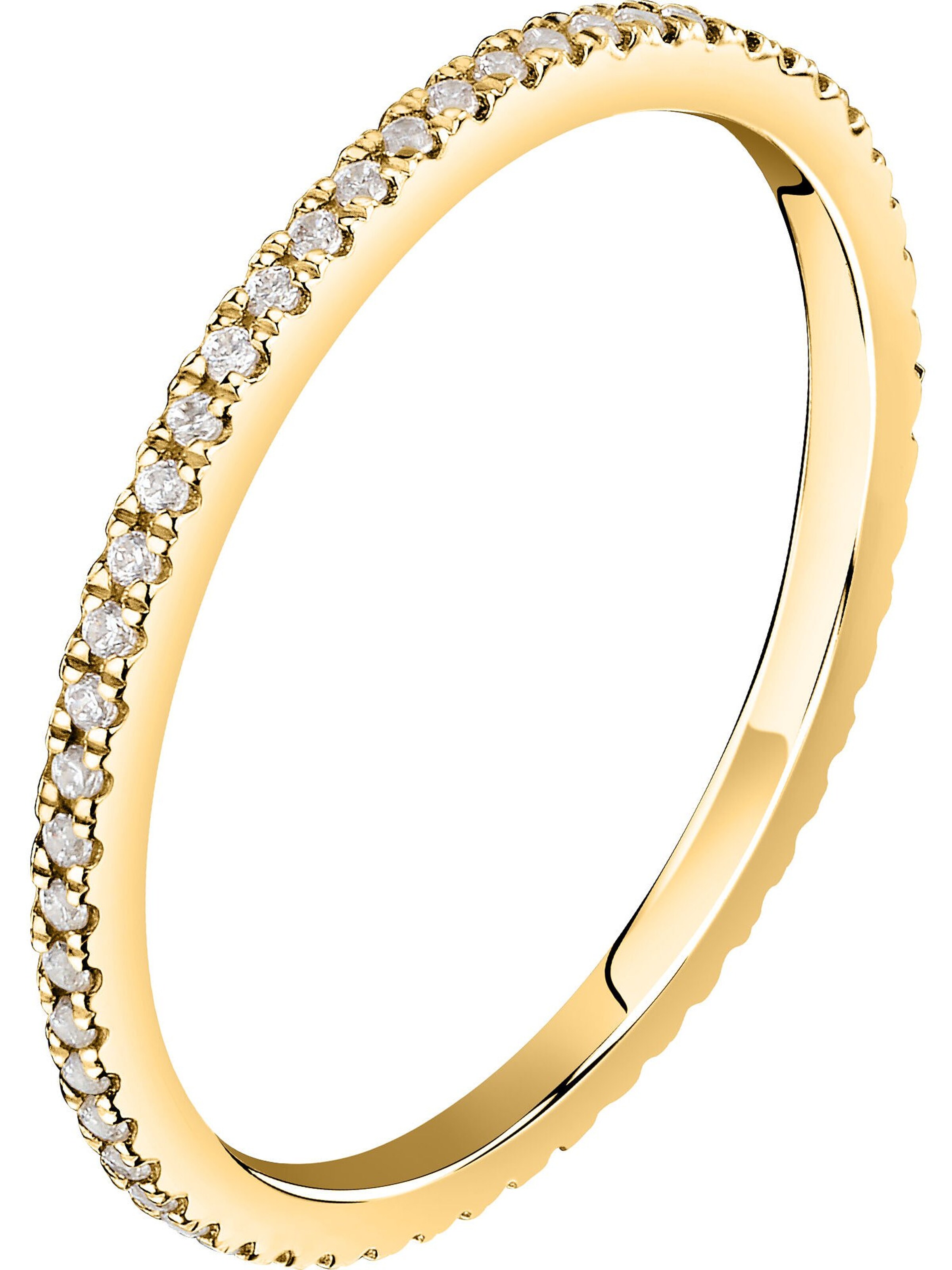 CHRIST Ring in Gold: Vorderseite