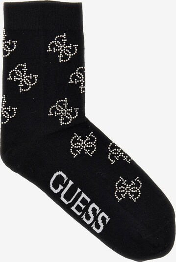GUESS Socken in schwarz / weiß, Produktansicht