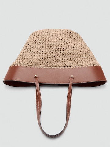 MANGO Shopper 'PAROS' in Brown