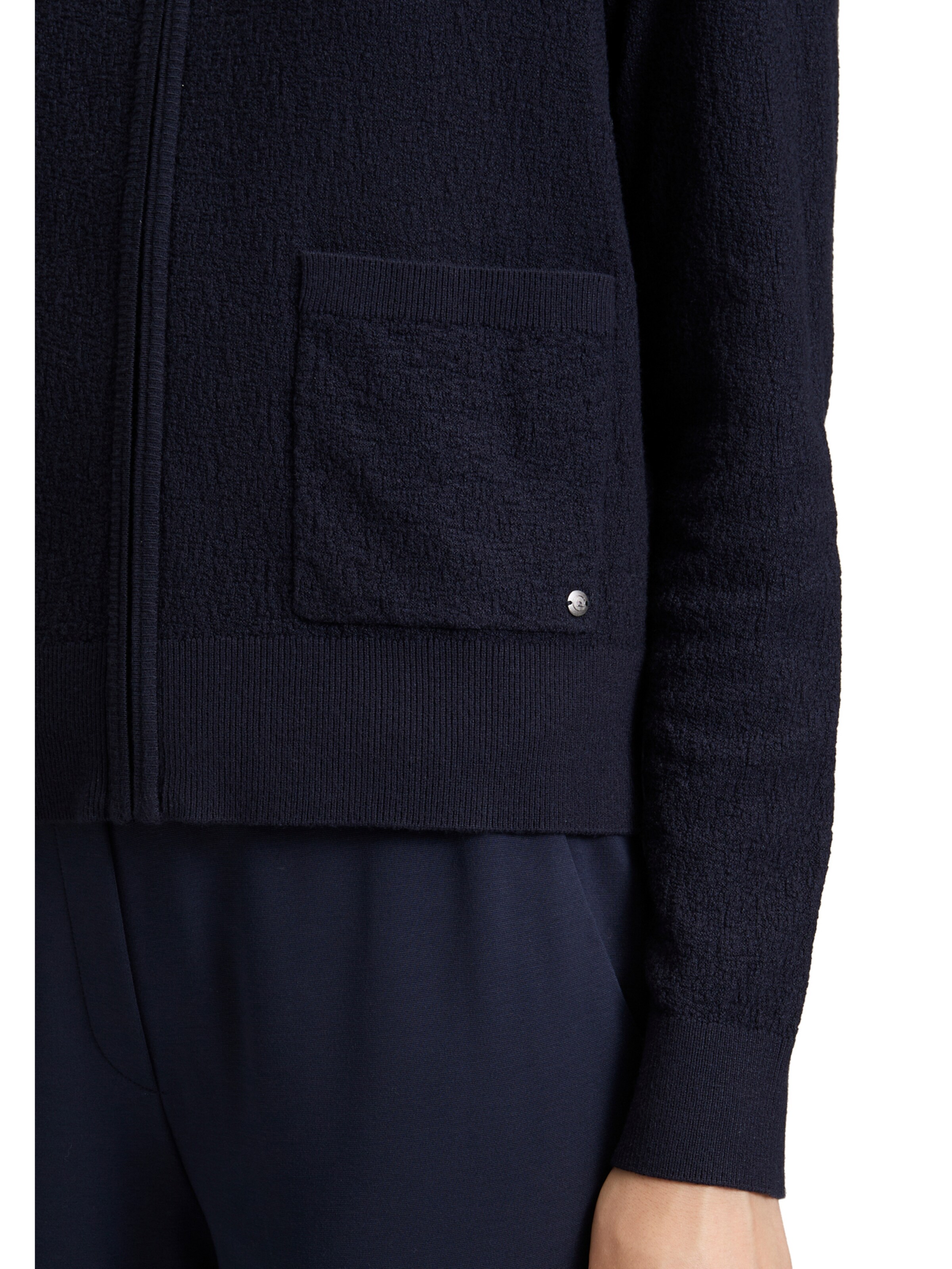 Betty & Co Gebreid vest in Blauw