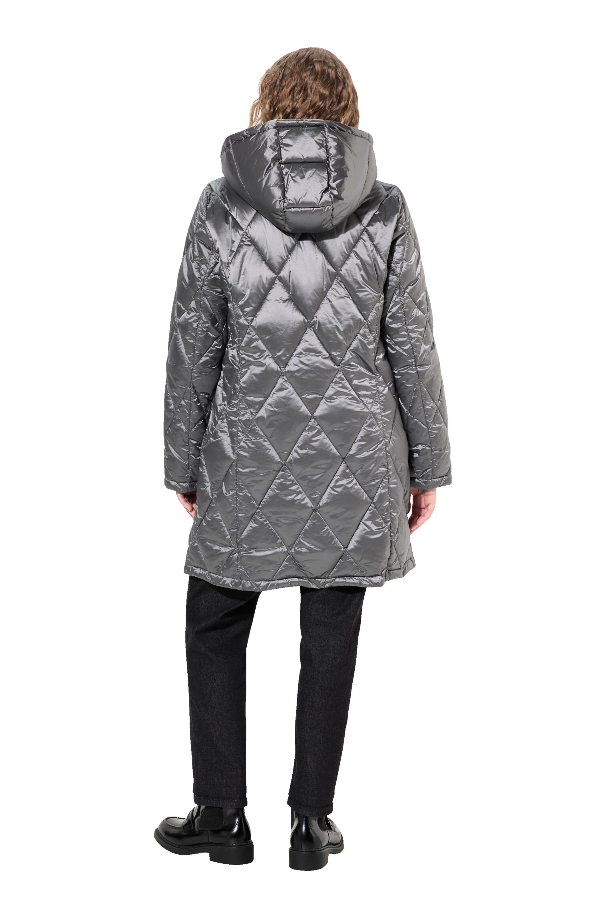 Ulla Popken Jacke in Silber