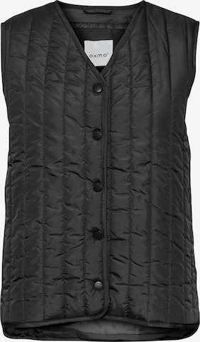 Oxmo Vest 'Sadget' in Black: front