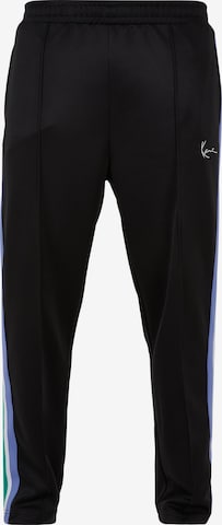 Karl Kani Regular Trousers in Black: front