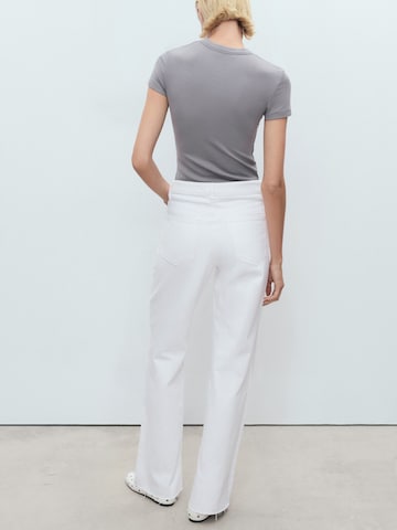 MANGO Regular Jeans 'DANILA' in White