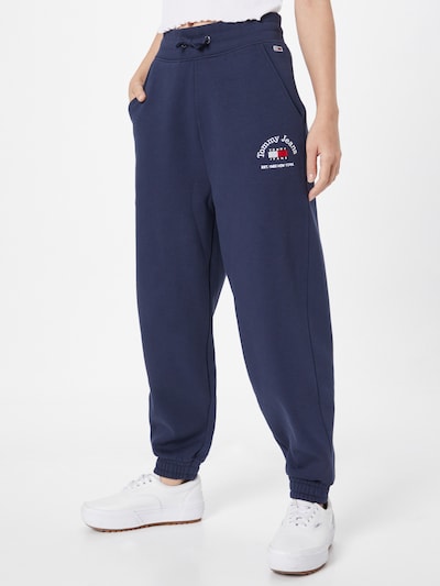 Tommy Jeans Pants in Navy / Red / White, View model