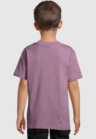 Merchcode Shirt 'Christmas Santa' in Purple