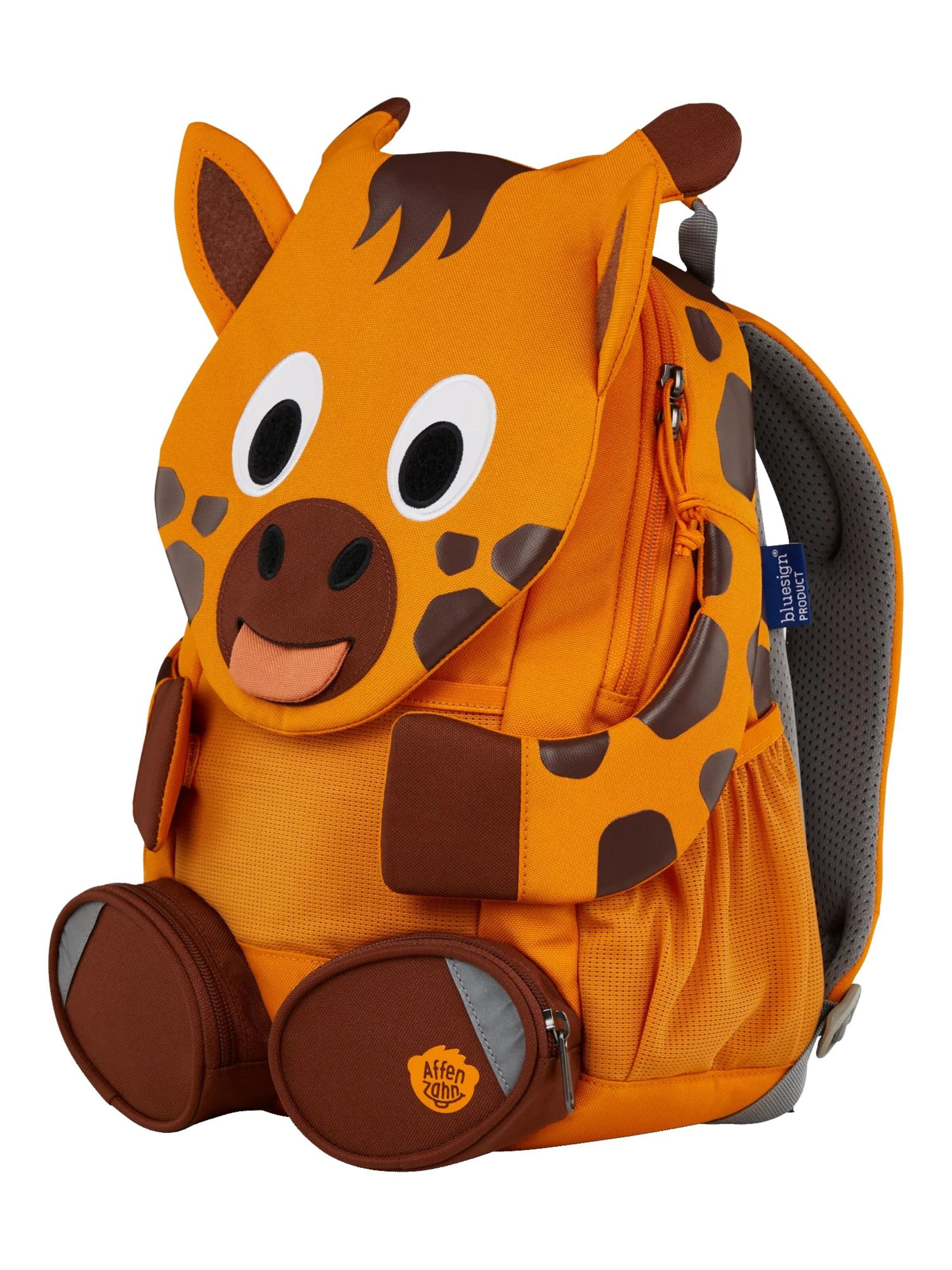 Affenzahn Backpack 'Großer Freund' in Orange