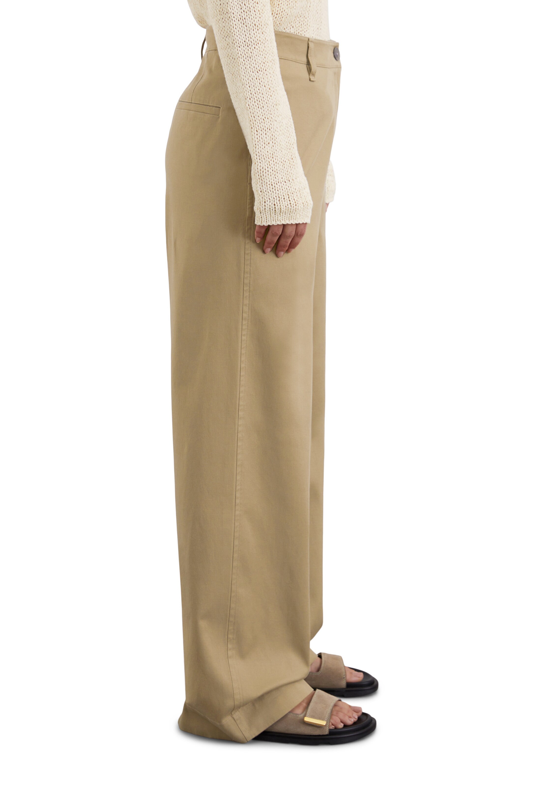 Marc O'Polo Loose fit Cargo trousers in Beige