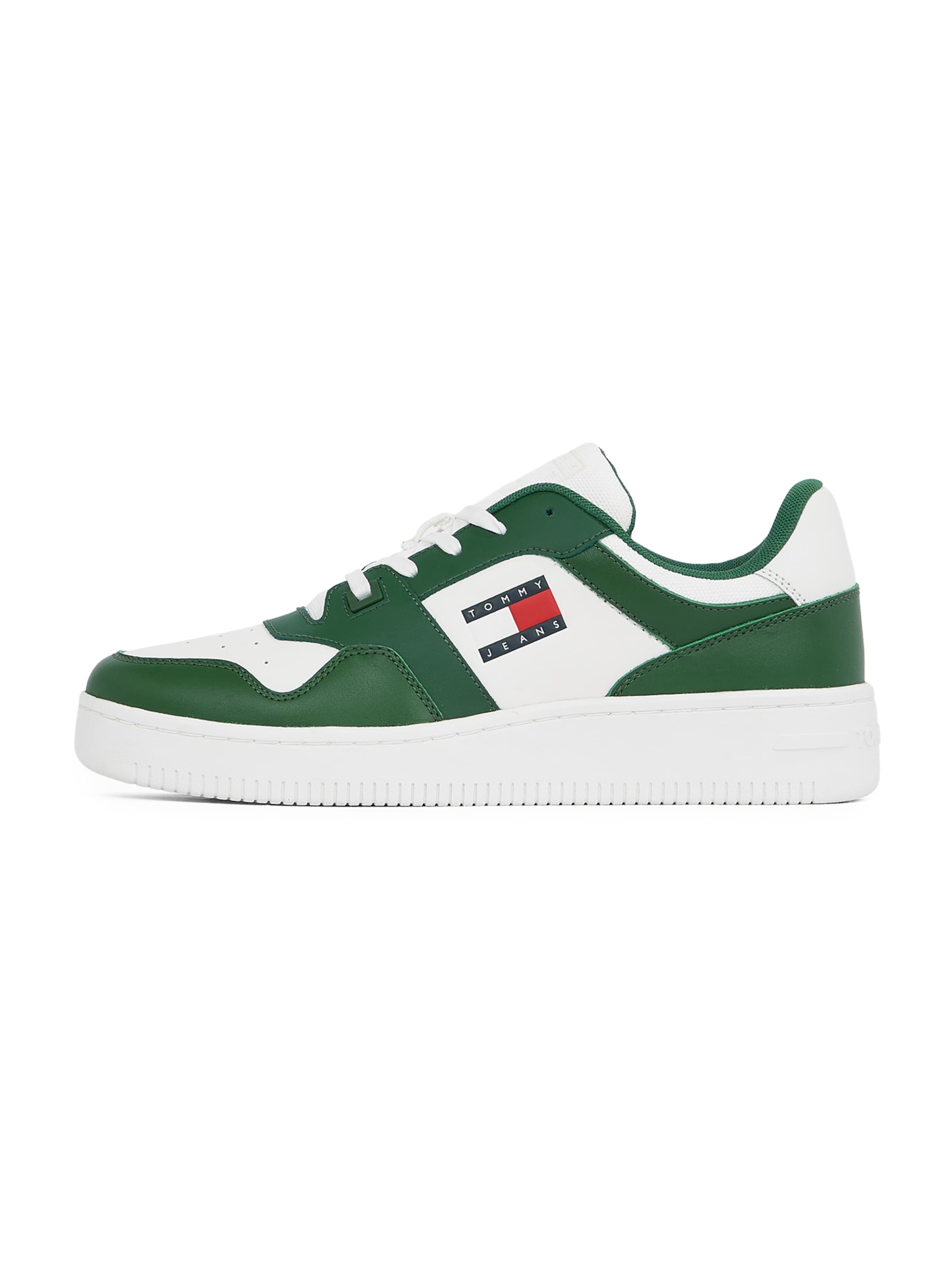 Sneaker low 'RETRO BASKET ESS ZION 3A3' de la Tommy Jeans pe bej: față