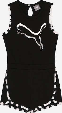 PUMA Dungarees 'Alpha' in Black: front