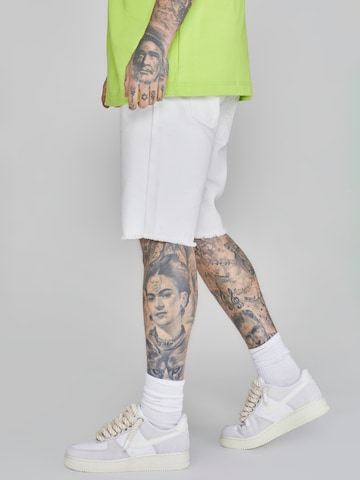 SikSilk Regular Pants in White