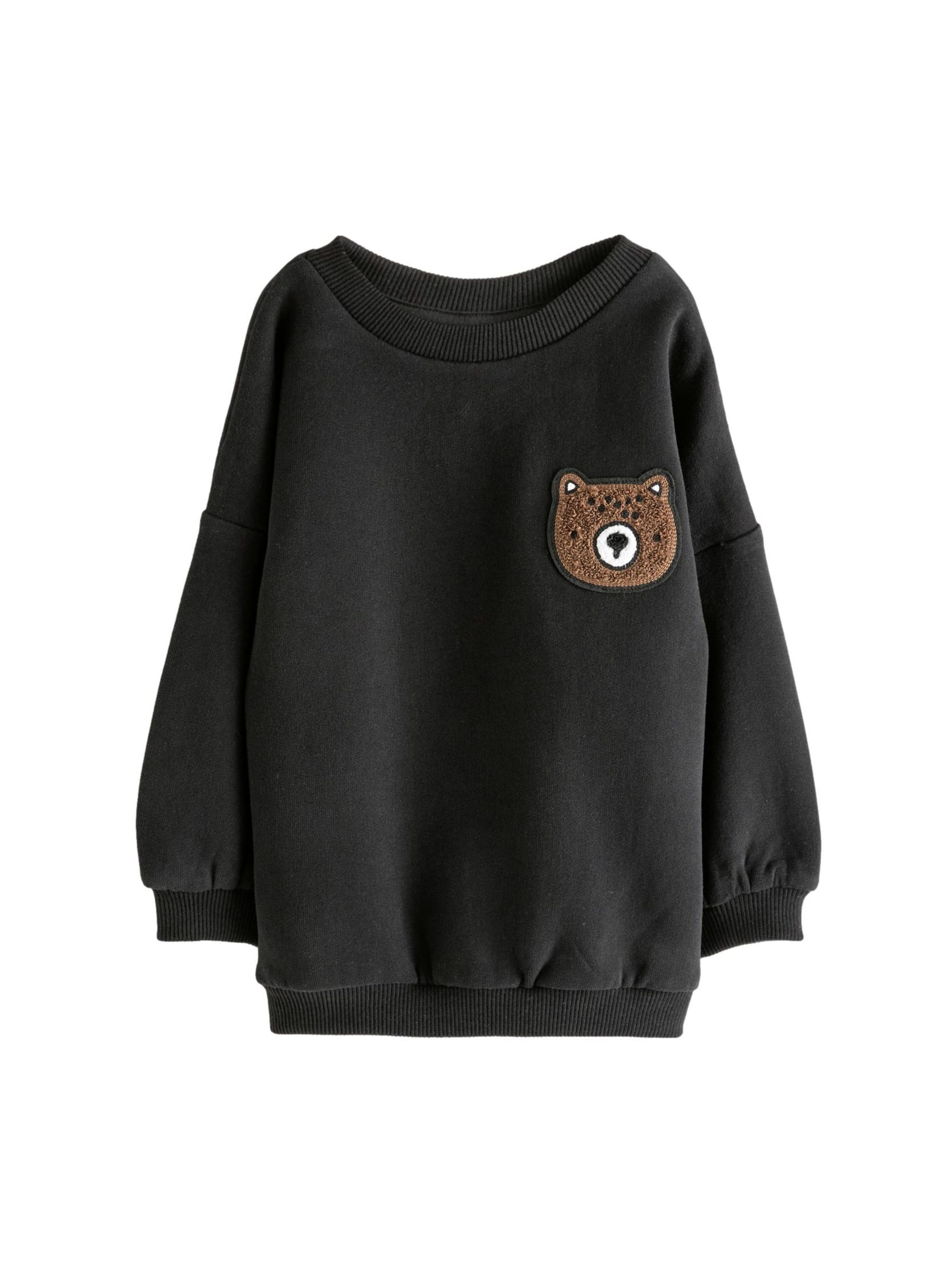 Next Свитшот в Черный: спереди