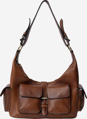 RE:DESIGNED Shopper ' Solvej ' in Brown: front