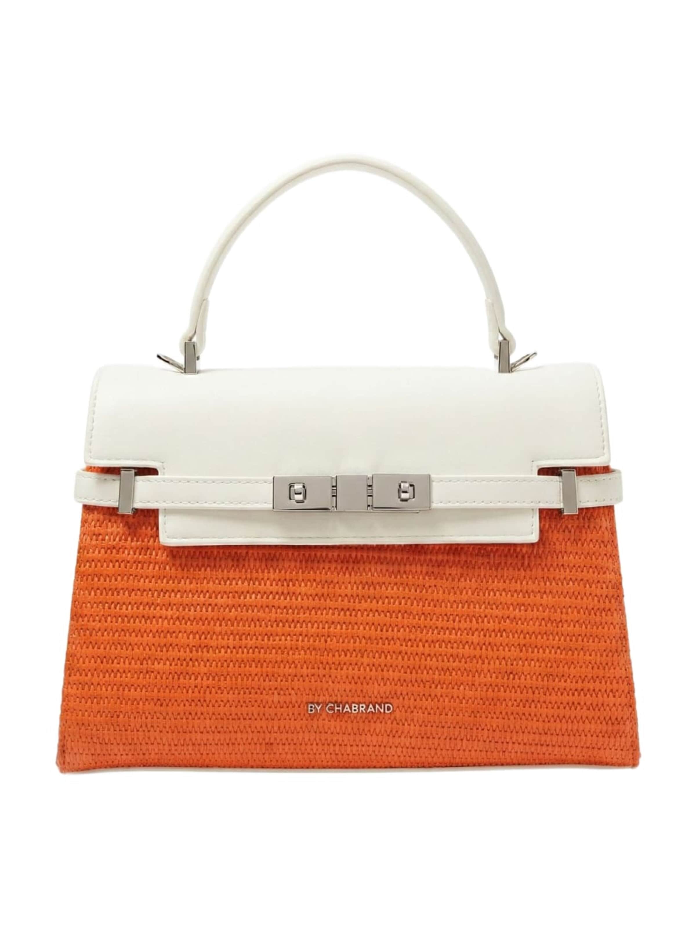 Chabrand Handbag in Orange: front