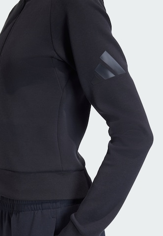 Veste de survêtement 'Soft Lux' ADIDAS SPORTSWEAR en noir