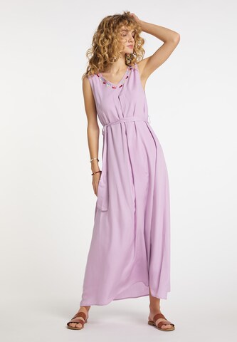 usha FESTIVAL Dress in Purple: front