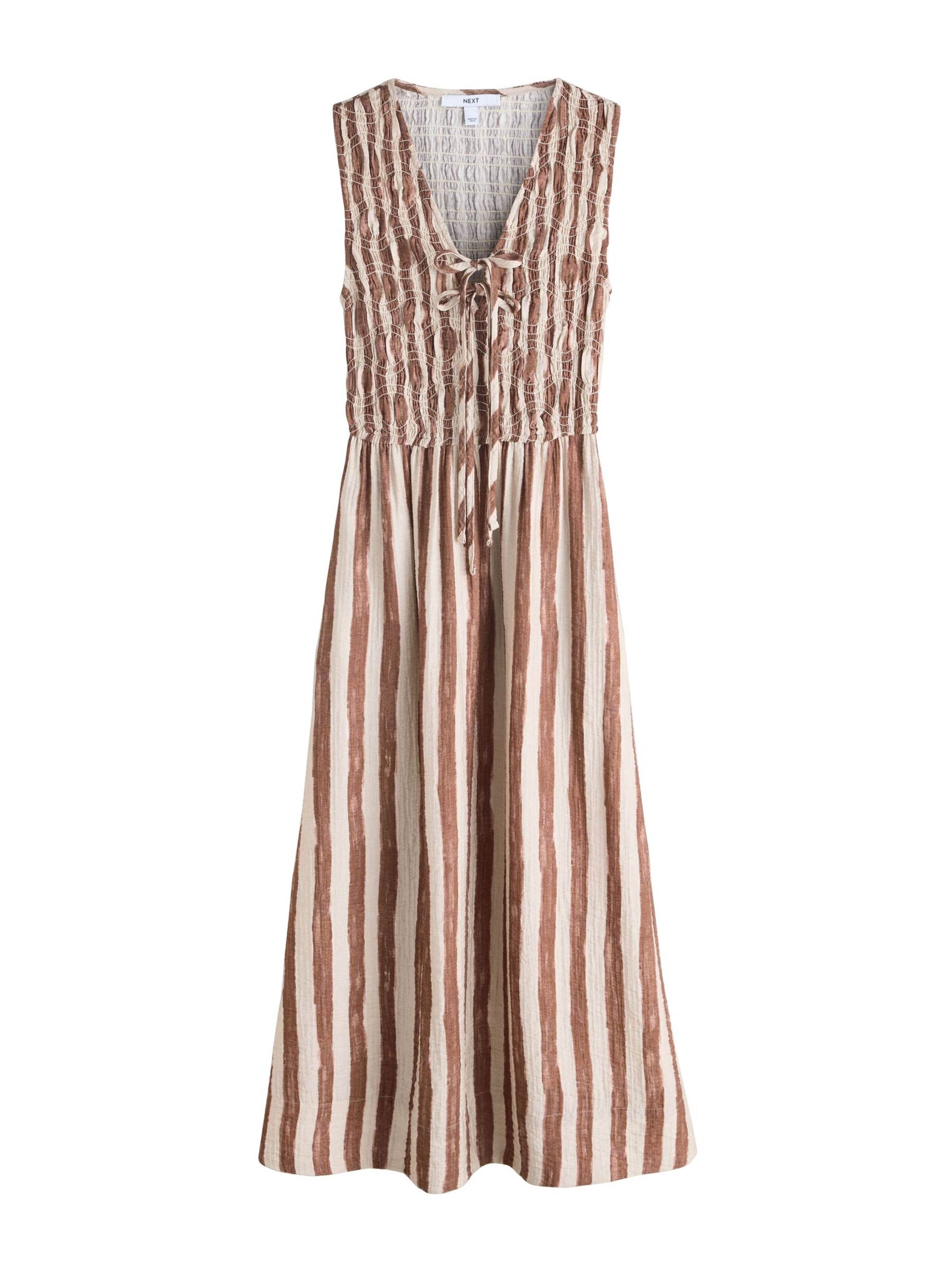 Robe d’été Next en marron : devant