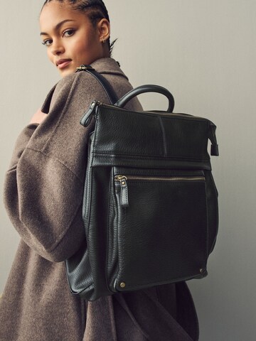 Sac à dos Next en noir : devant