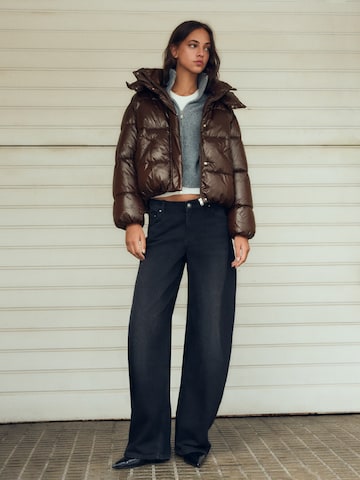 Veste d’hiver Bershka en marron
