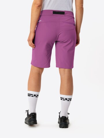 VAUDE Regular Outdoor trousers 'Badile' in Purple