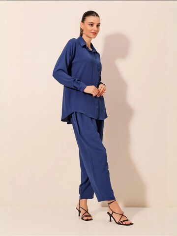 Bigdart - Calças de fato em azul