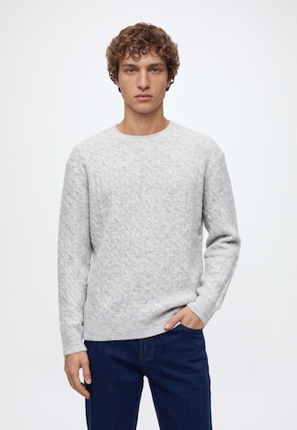 Pullover di QS in grigio: frontale