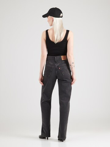 LEVI'S ® - Barrel Vaquero 'RIBCAGE FULL LENGTH' en negro