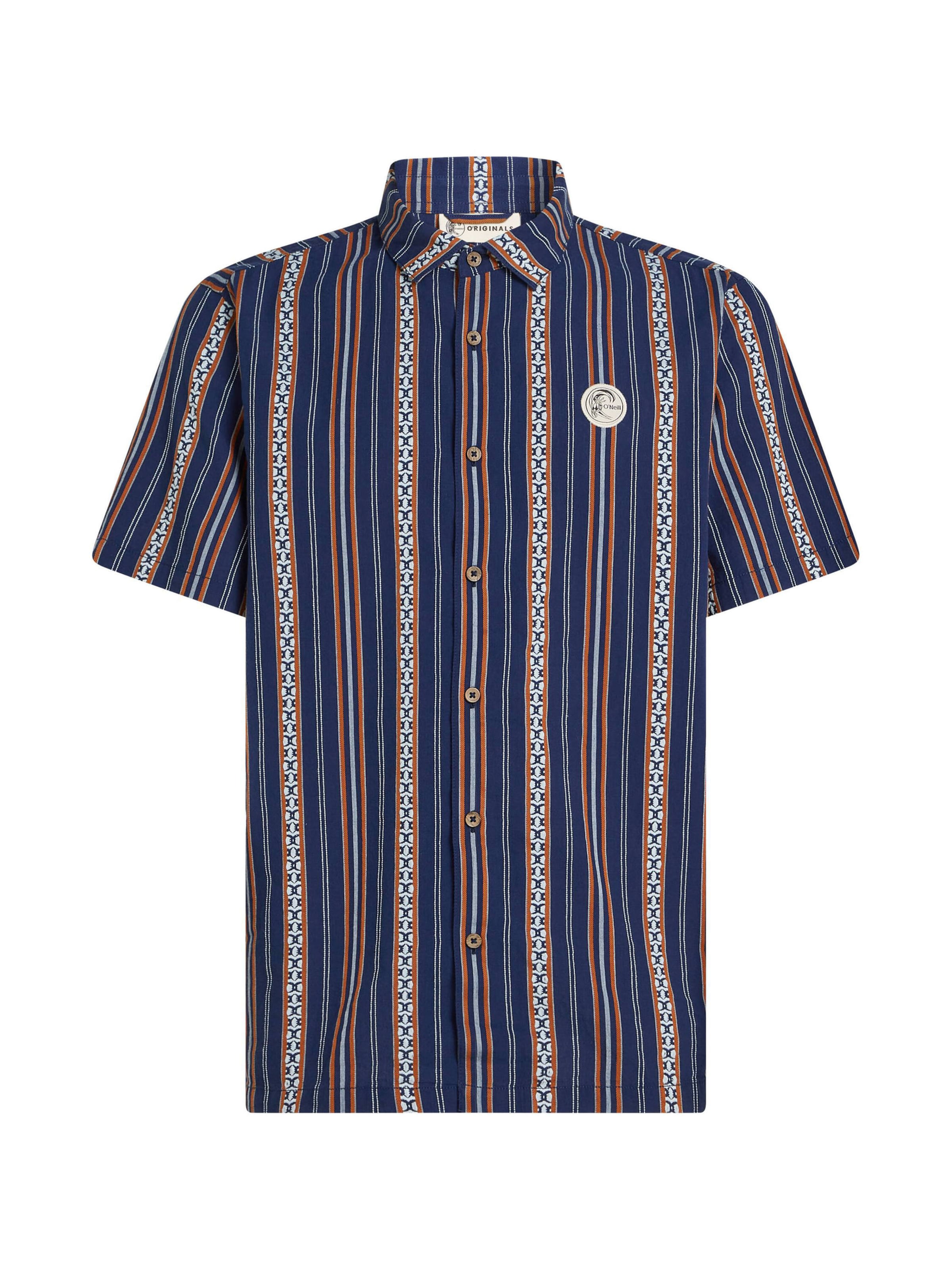 Regular fit Camicia 'O'riginals Jacquard' di O'NEILL in blu: frontale