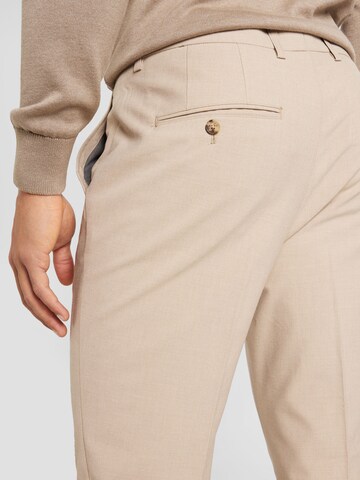 Matinique Slimfit Housut 'Liam' värissä beige