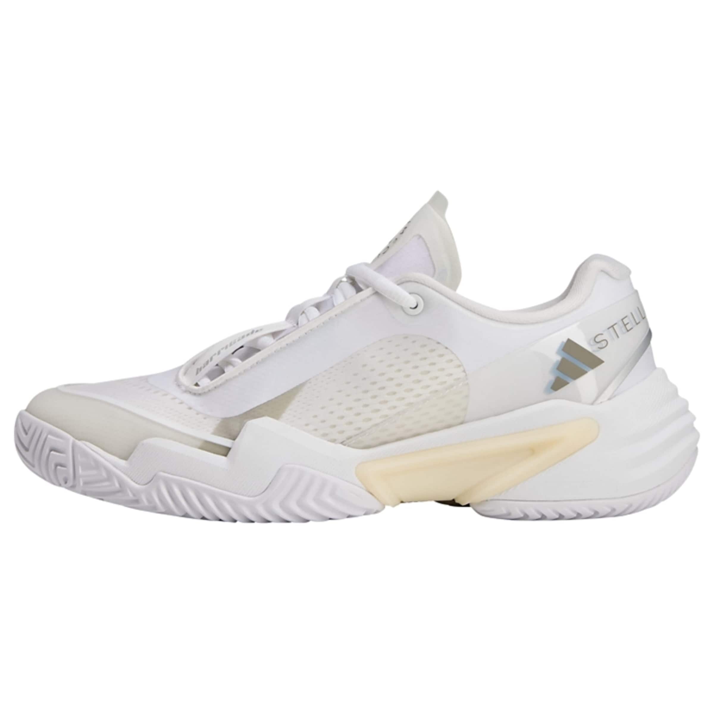ADIDAS BY STELLA MCCARTNEY - Calzado deportivo 'Barricade' en blanco: frente