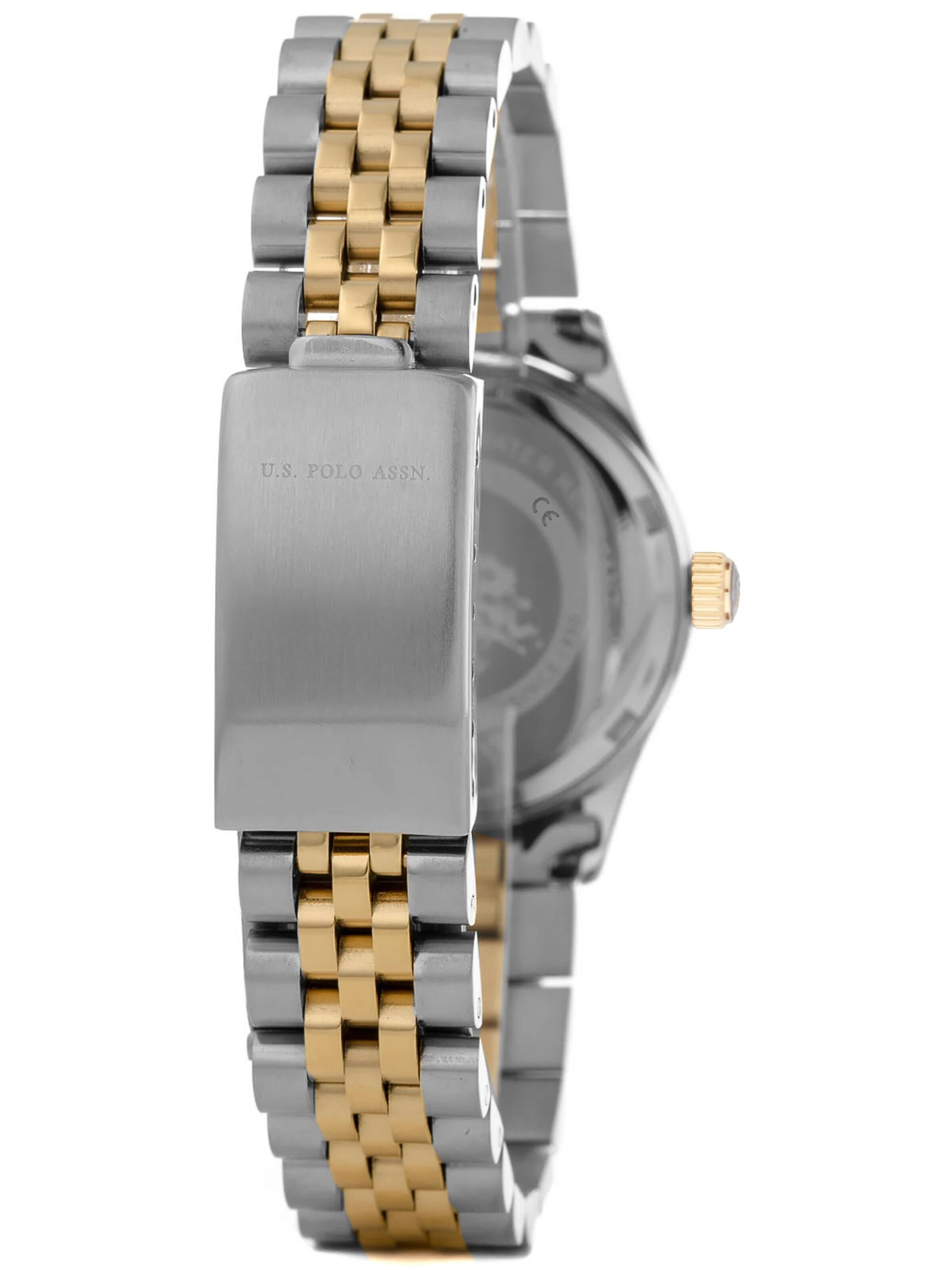 U.S. POLO ASSN. - Reloj analógico 'Celine' en amarillo