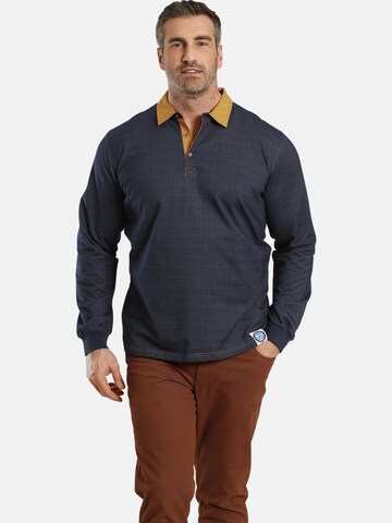 Charles Colby Sweatshirt ' Earl Elvys ' in Blau: predná strana