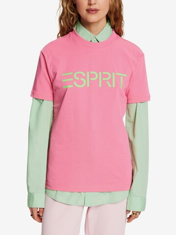 T-shirt ESPRIT en rose