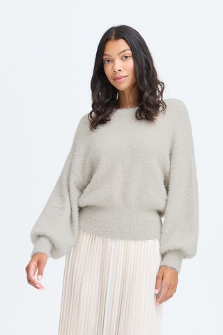b.young Sweater 'BYMITURA' in Beige: front