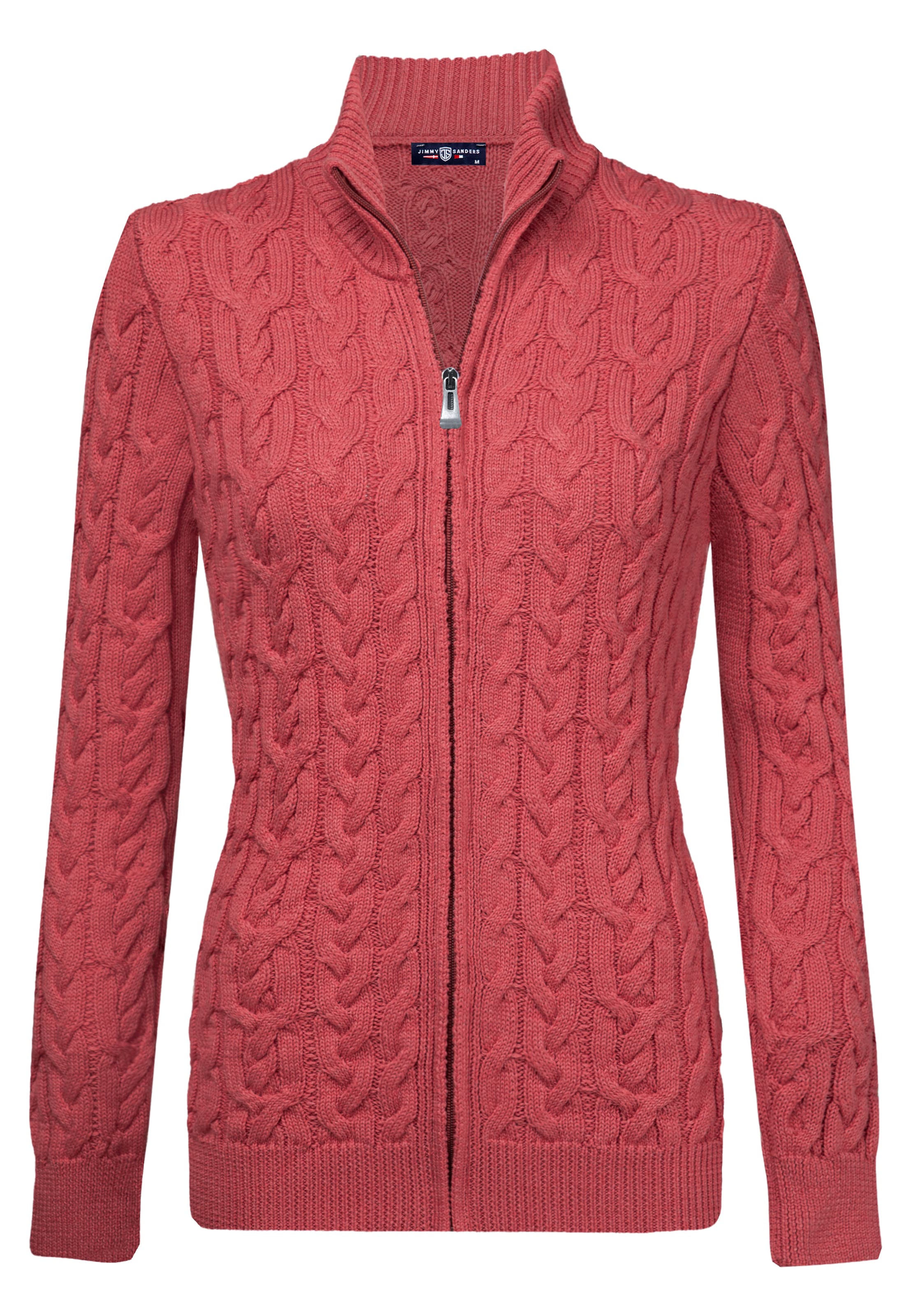 Jimmy Sanders Knit cardigan in Red: front