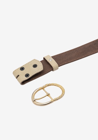 RETTUNGSRING by showroom 019° Belt 'Alaska' in Beige