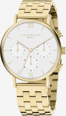 Liebeskind Berlin Analog watch in Gold: front