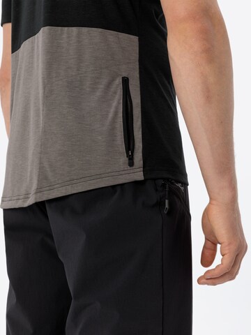 VAUDE Functioneel shirt 'Altissimo' in Zwart