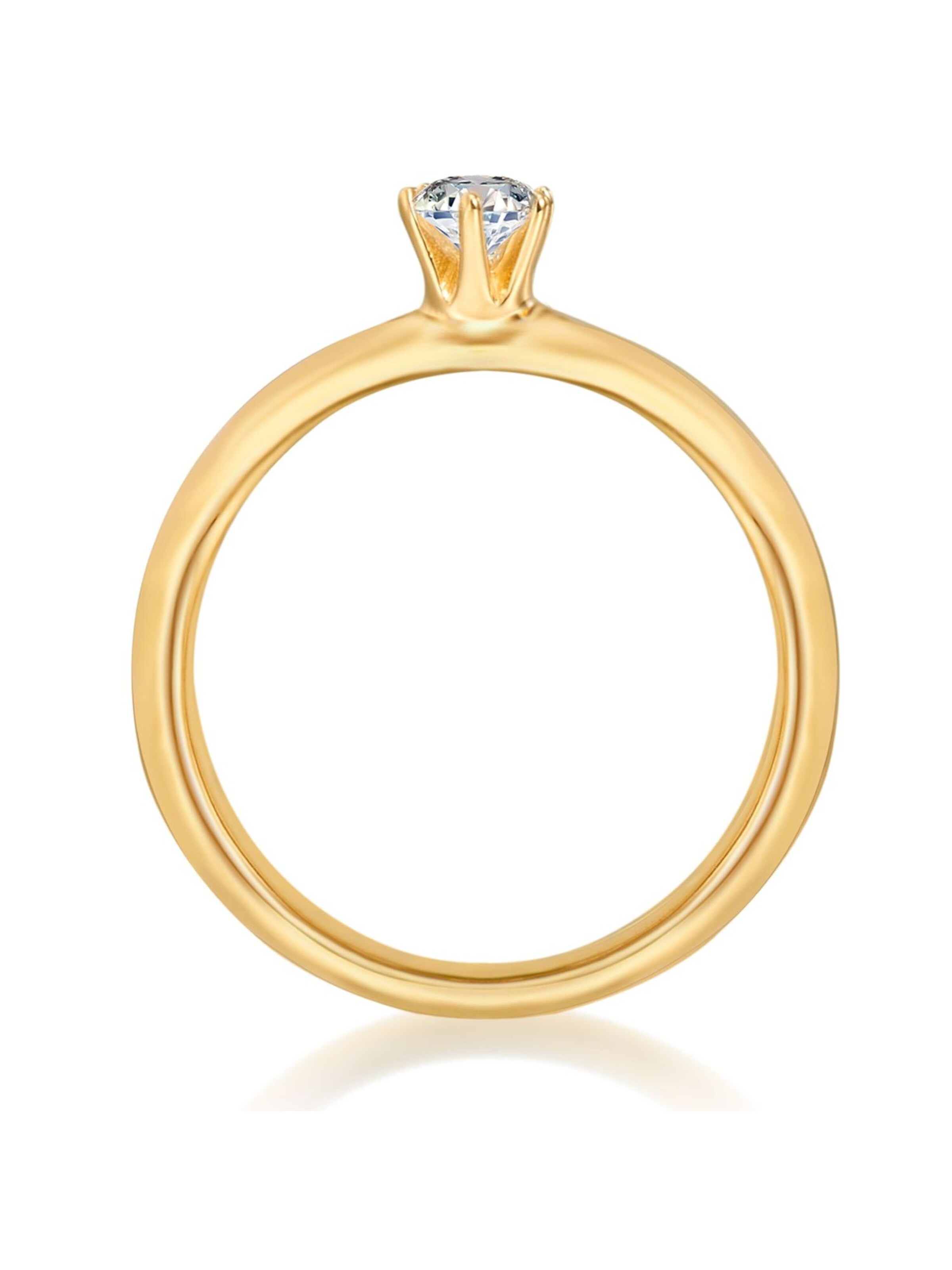 Trilani Ring in Gold: front