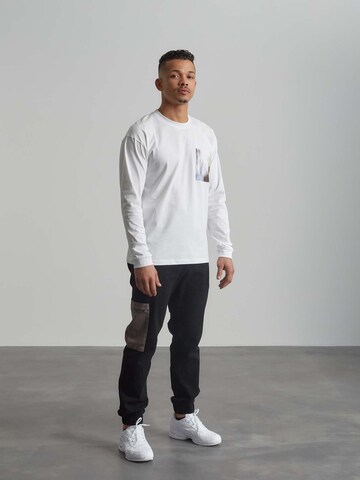 ABOUT YOU x Benny Cristo Shirt 'Luan' (GOTS) in Weiß