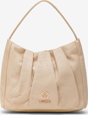 Borsa a mano 'Jarrik 2' di Lancetti in beige: frontale