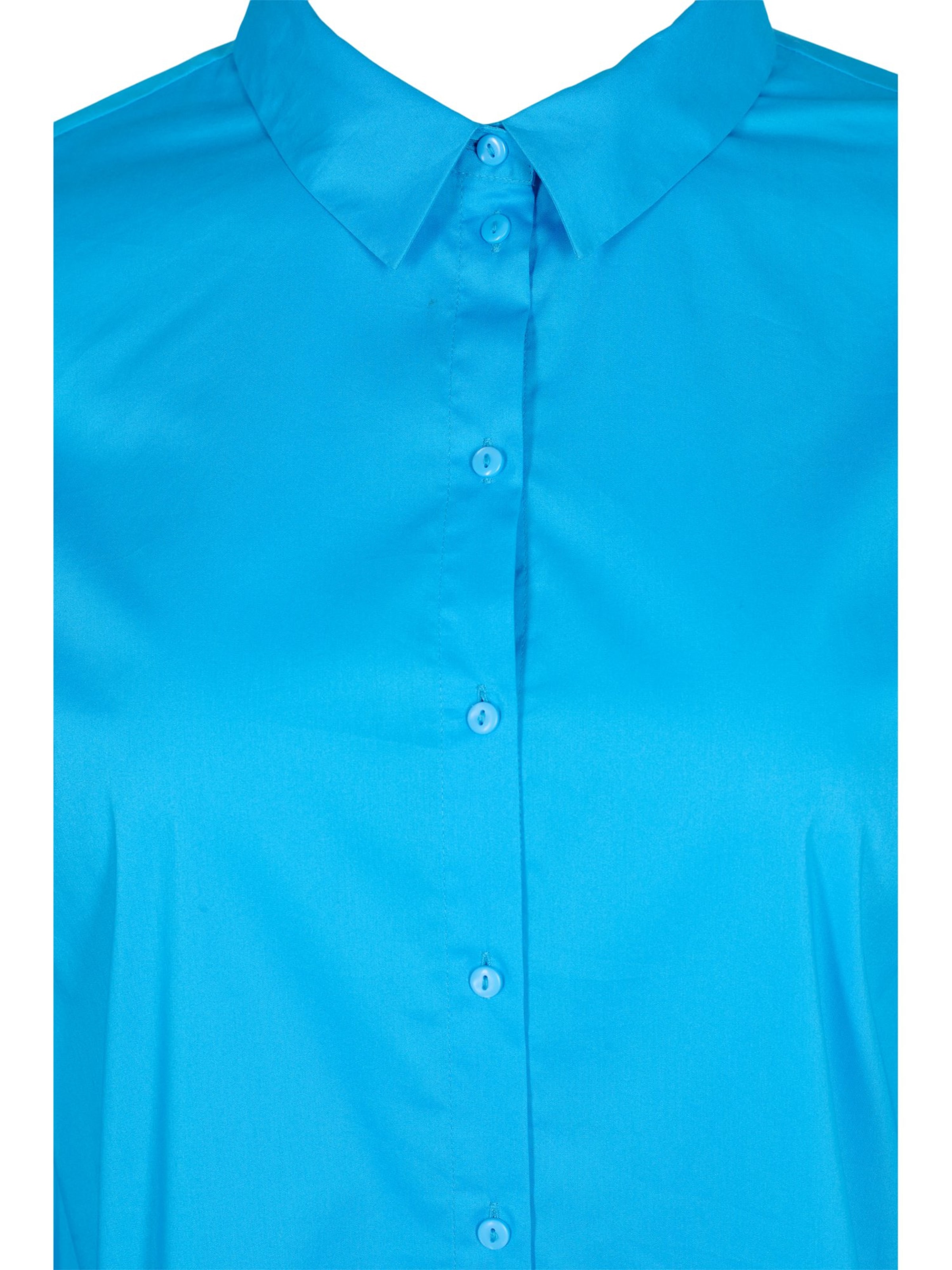 Frauen Große Größen Zizzi Bluse 'Cajosie' in Azur - NG73585 Frauen Große Größen Zizzi Bluse 'Cajosie' in Azur - NG73585