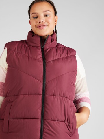 Noisy May Curve Bodywarmer 'NEW DALCON' in Rood