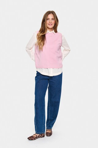 SAINT TROPEZ Sweater 'MilaSZ' in Pink